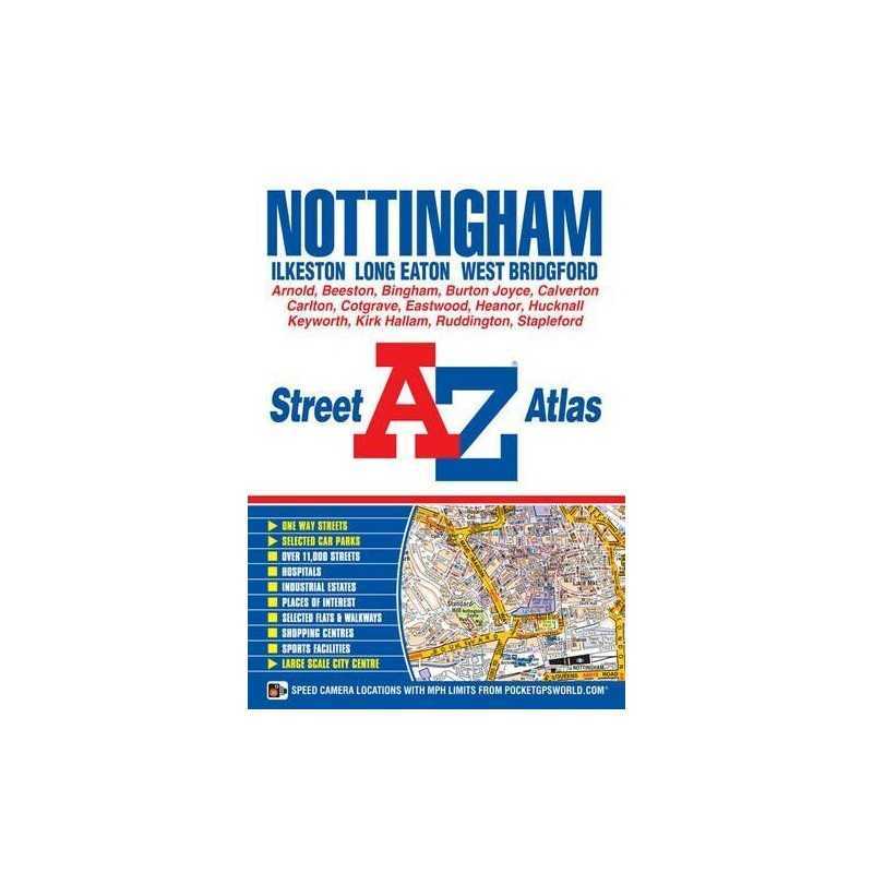 Nottingham Street Atlas by Geographers A-Z Map Company Ltd Book  Fast