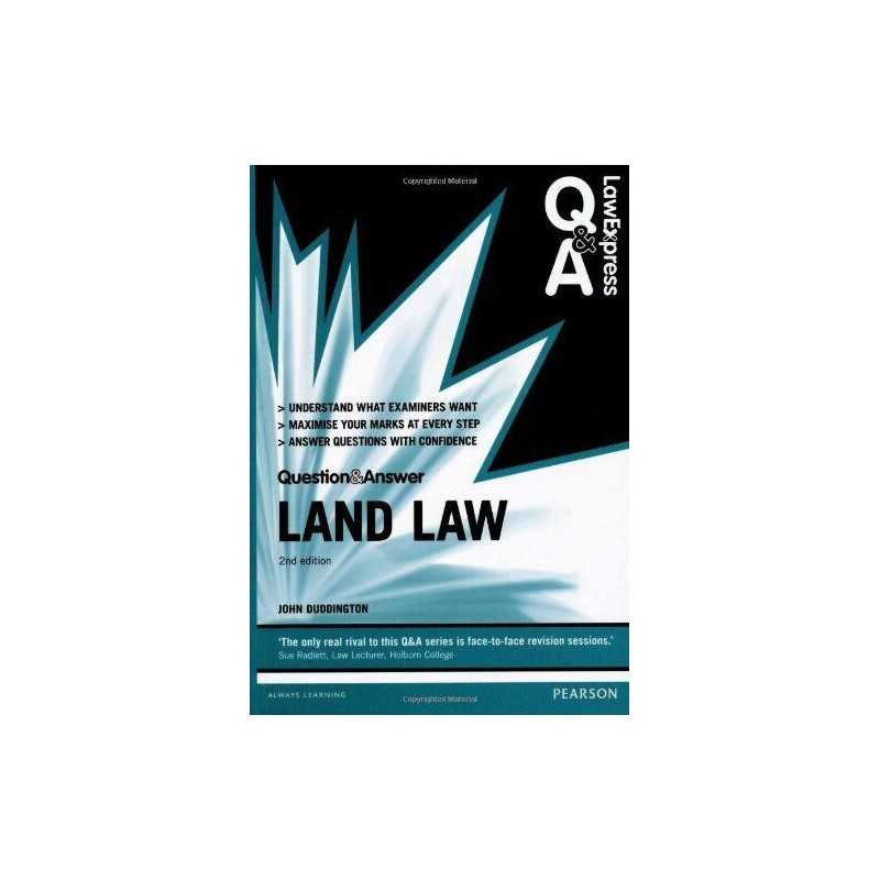 Law Express Question and Answer: Land Law (Law Express Qu... by Duddington, John