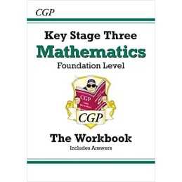 KS3 Maths Workbook (with answers) - Foundation: superb... by CGP Books Paperback