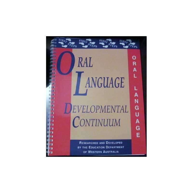 Oral Language Developmental Continu..., Education Depar