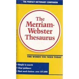 The Merriam-Webster Thesaurus, Merriam-Webster