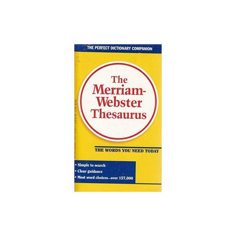 The Merriam-Webster Thesaurus, Merriam-Webster