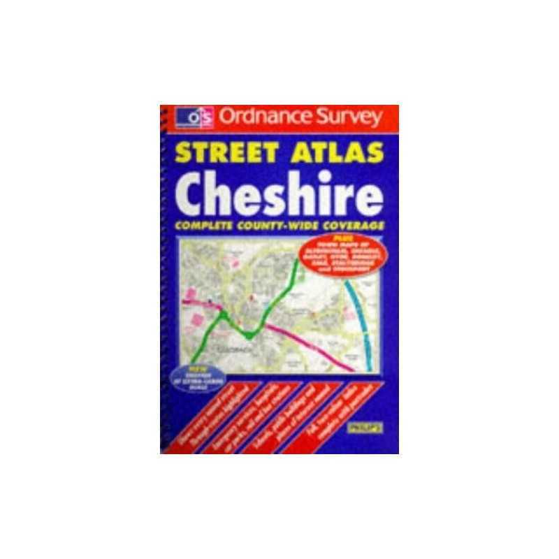 Ordnance Survey Cheshire Street Atlas (Ordnance Survey/ Philips... Spiral bound