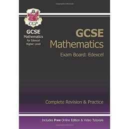 GCSE Maths Edexcel Complete Revision & Practice with online edit... by CGP Books