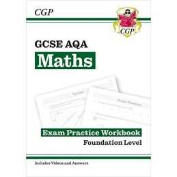 GCSE Maths AQA Exam Practice Workbook: Foundation - for the Grad... by CGP Books