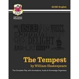 KS3 English Shakespeare The Tempest Complete Play (wit... by CGP Books Paperback