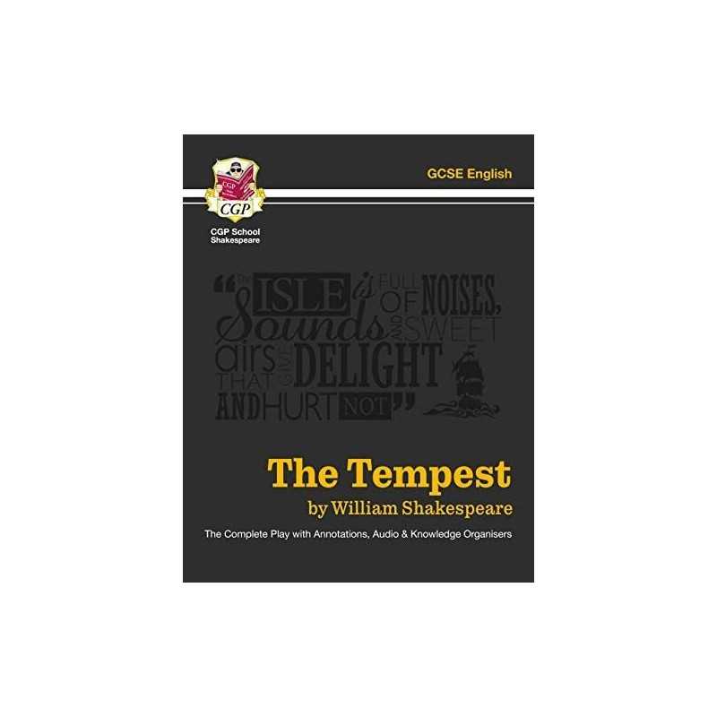 KS3 English Shakespeare The Tempest Complete Play (wit... by CGP Books Paperback