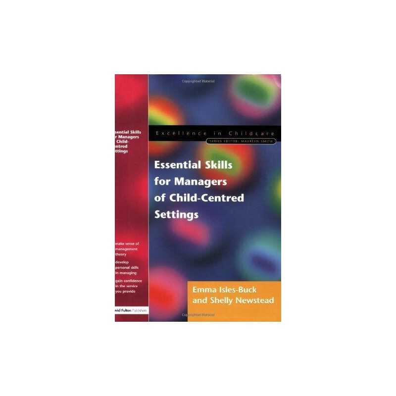 Essential Skills for Managers of Child-Centred ... by Isles-Buck, Emma Paperback