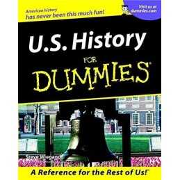 U.S. History For Dummies by Wiegand, Steve Paperback Book