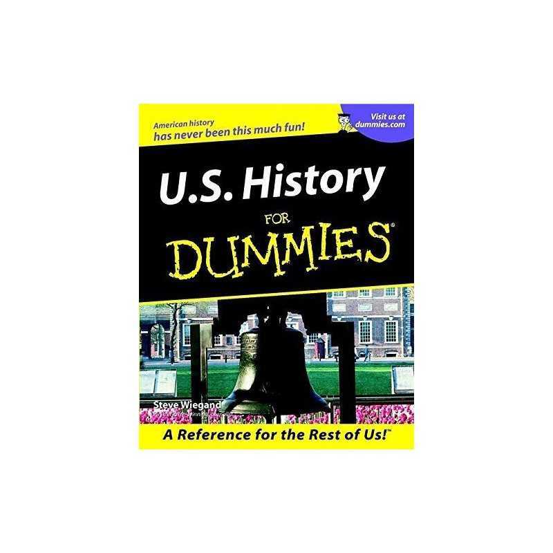 U.S. History For Dummies by Wiegand, Steve Paperback Book