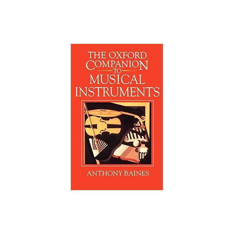 The Oxford Companion to Musical Instruments by Baines, Anthony Hardback Book The