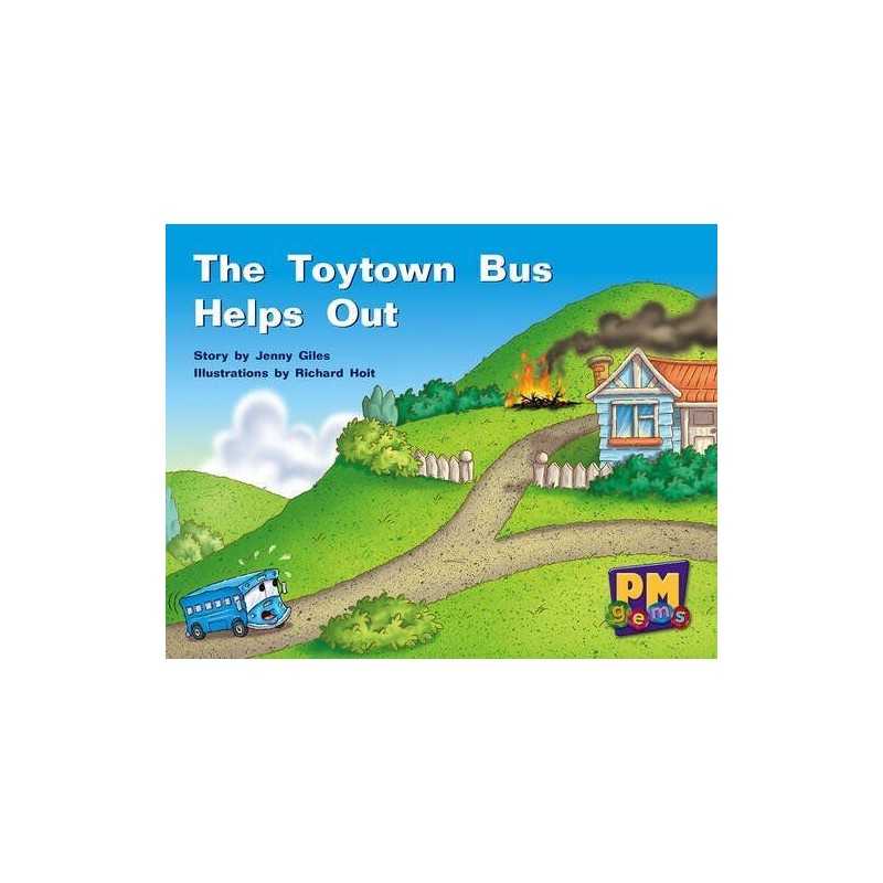 The Toytown Bus Helps Out PM GEMS Yellow Levels 6,7,8 by Giles, Jenny Paperback