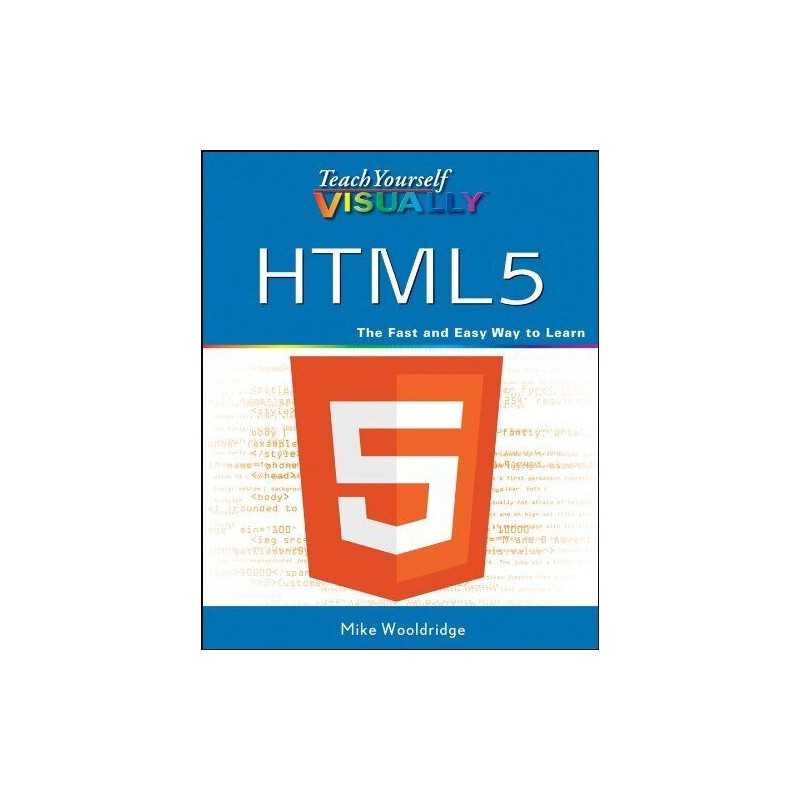 Teach Yourself VISUALLY HTML5 (Teac..., Wooldridge, Mik