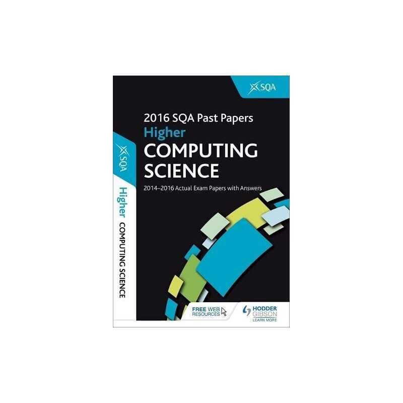 Higher Computing Science 2016-17 SQA Past Paper..., SQA