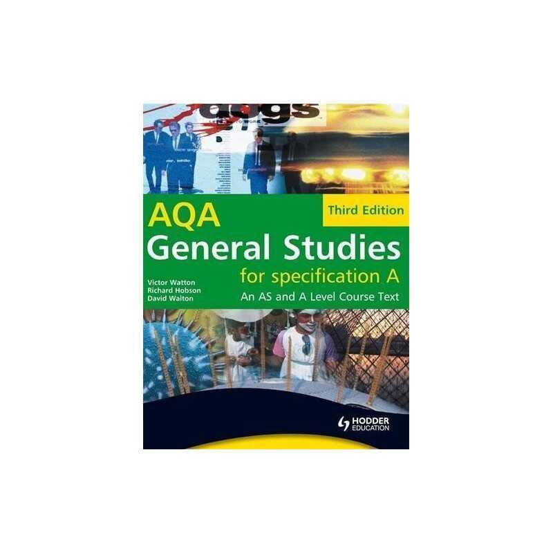 General Studies for AQA A: An AS and A Level Cou... by Hobson, Richard Paperback