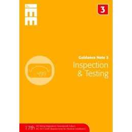 Guidance Note 3: Inspection and Testing (Guidance Not... by Jon Elliot Paperback