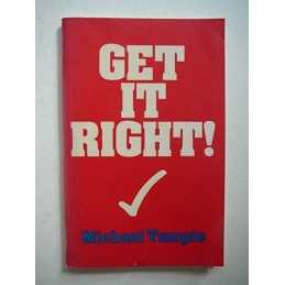 Get It Right!: A Pocket Guide to Written English by Temple, Michael Paperback