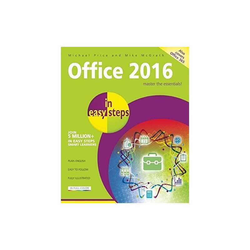 Office 2016 in easy steps by Mike McGrath Book