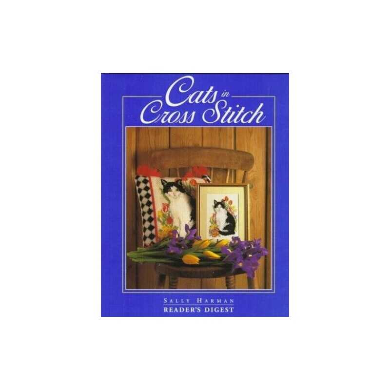 Cats in Cross Stitch by Harman, Sally Book