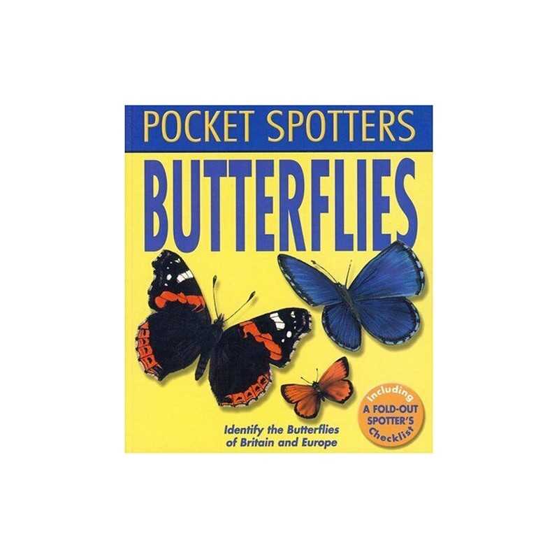 POCKET SPOTTERS BUTTERFLIES by McGavin, George C. Paperback Book  Fast