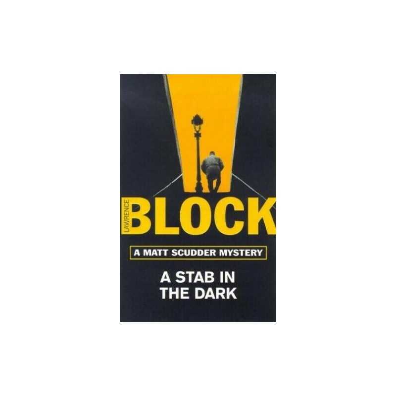A Stab in The Dark (Matt Scudder Mystery) by Block, Lawrence Paperback Book The