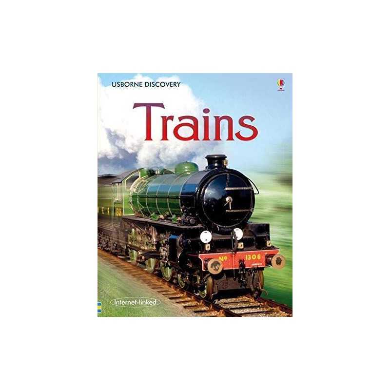 Trains (Usborne Discovery) by Stephanie Turnball Hardback Book  Fast