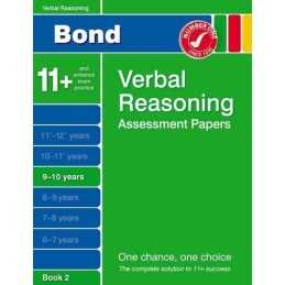 Bond Verbal Reasoning Assessment Papers 9-10 years Book 2 ... by Thomas, Malcolm