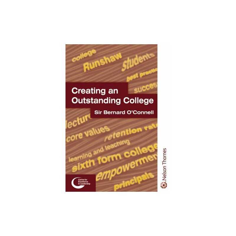 Creating an Outstanding College by OConnell, Bernard Paperback Book