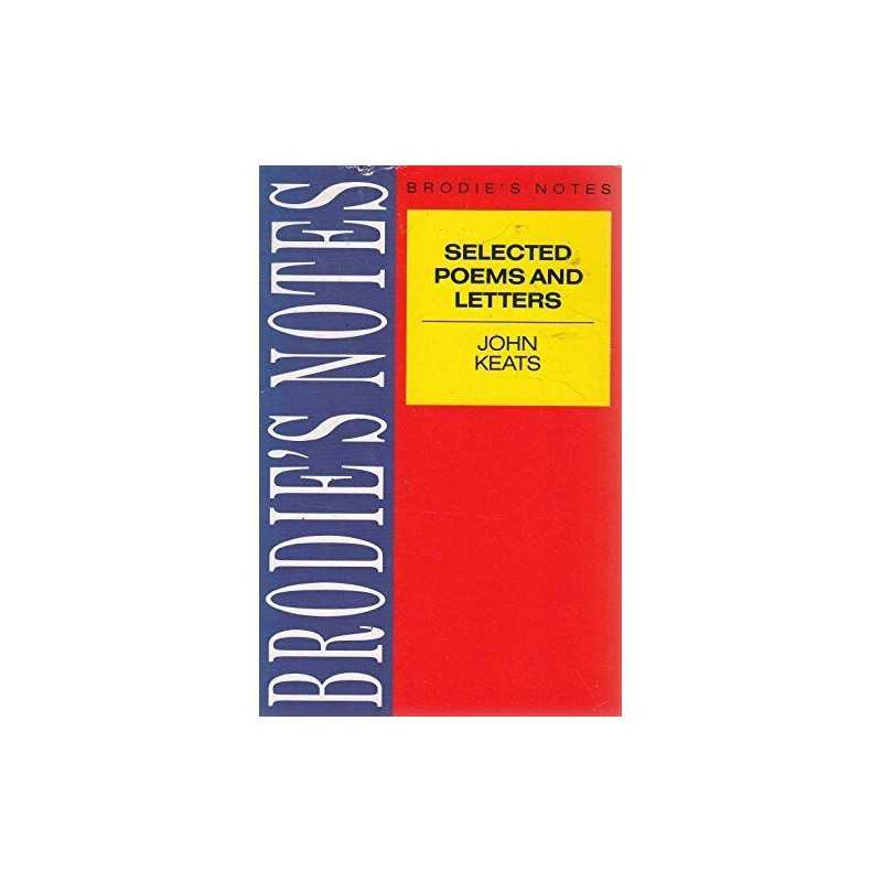 Selected Poems And Letters Of John Keats (Brodie... by Handley, Graham Paperback