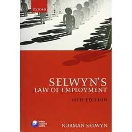 Selwyns Law of Employment by Selwyn, The late Norman Paperback Book