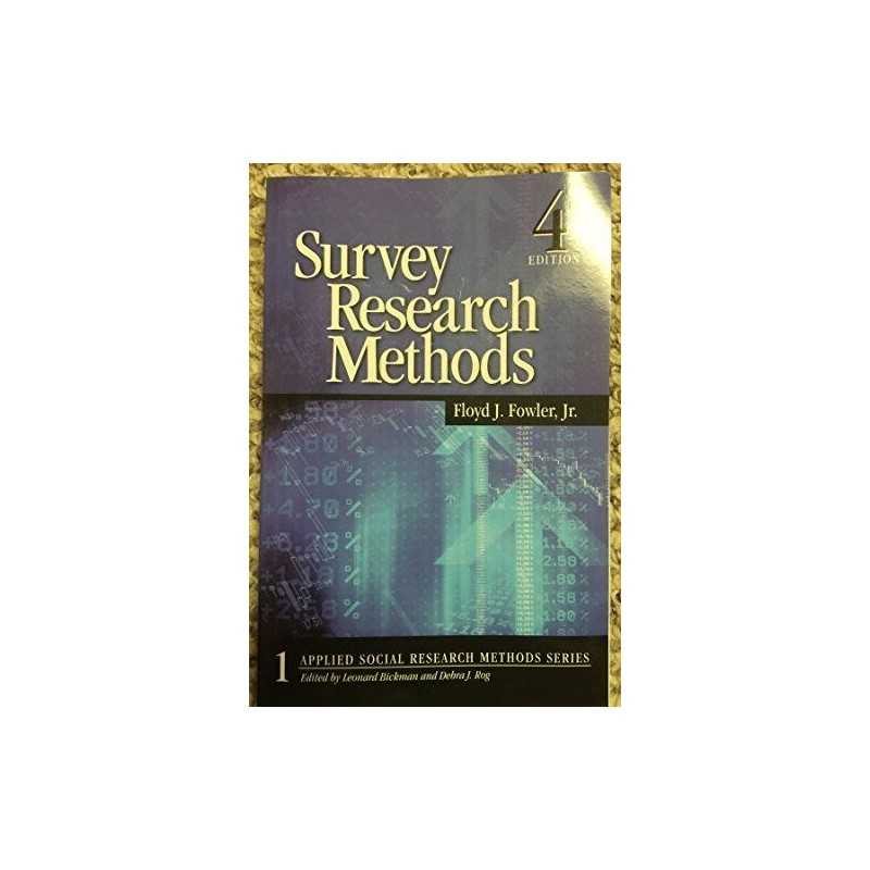 Survey Research Methods (Applied So..., Fowler, Floyd J