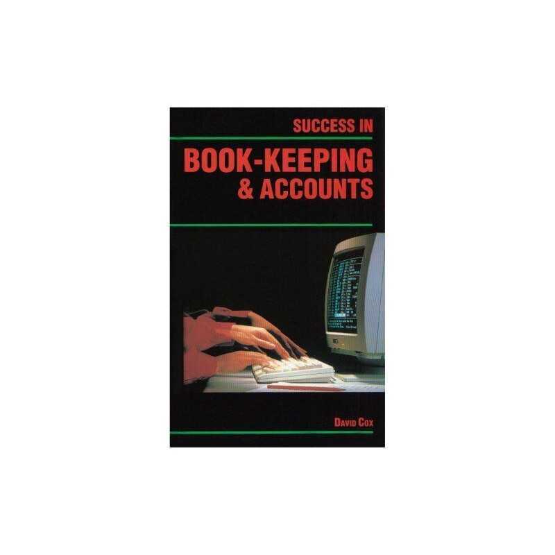 Success in Book-keeping & Accounts by Cox, David Paperback Book  Fast