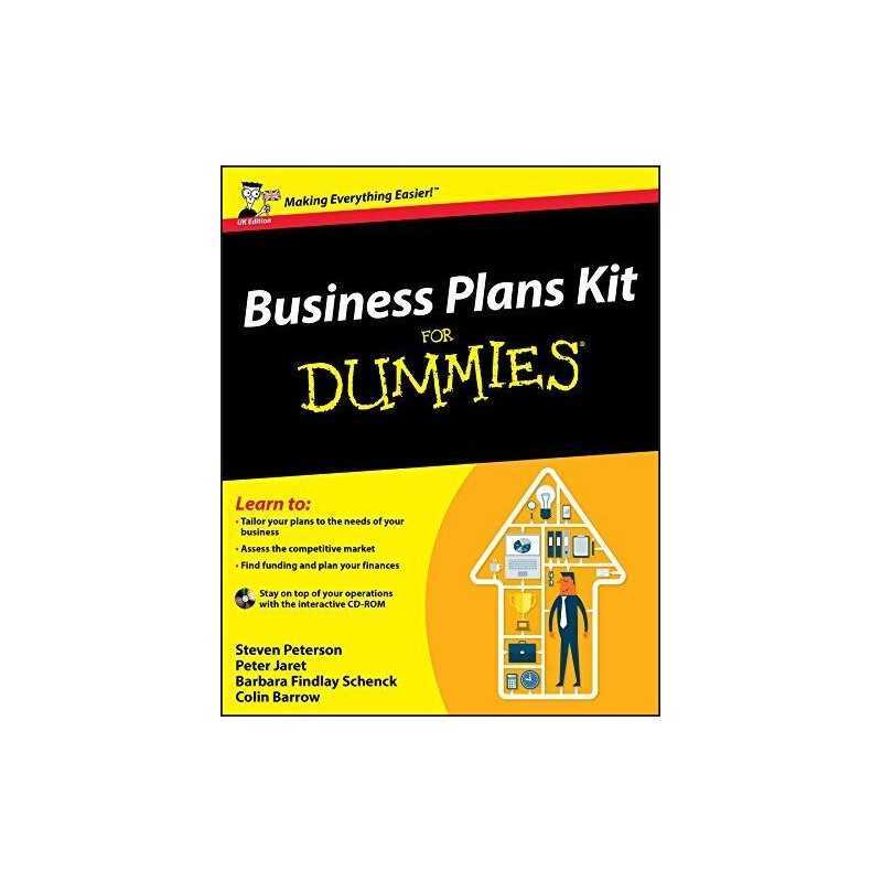 Business Plans Kit For Dummies (UK Edition) by Barrow, Colin Paperback Book The