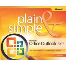 Microsoft? Office Outlook? 2007 Plain & Simple by Jim Boyce Paperback Book The