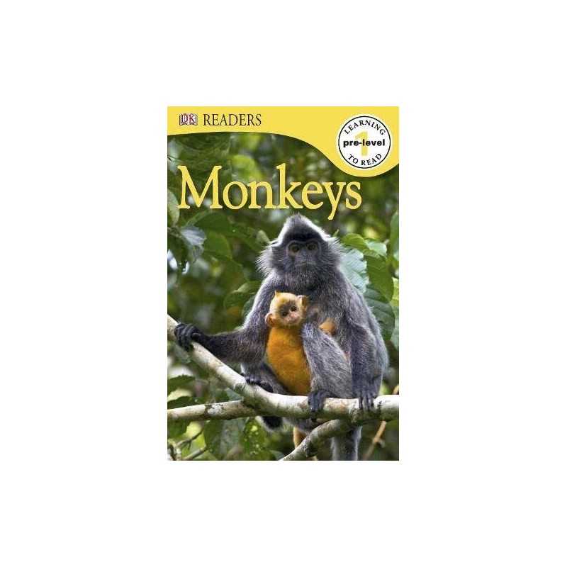 Monkeys (DK Readers Pre-Level 1) Book