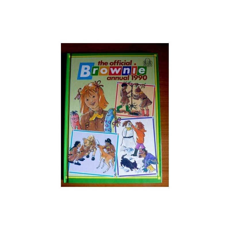 Official Brownie Annual 1990 Hardback Book