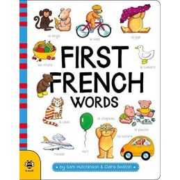 First French Words (First Word Board Books) by Sam Hutchinson Book