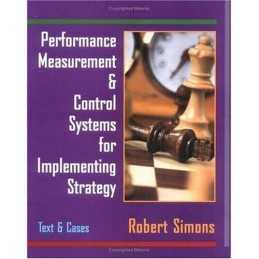 Performance Measurement and Control Systems for Im... by Simons, Robert Hardback