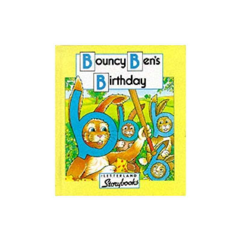Bouncy Bens Birthday (Letterland Storybooks) by Carlisle, Richard Hardback The