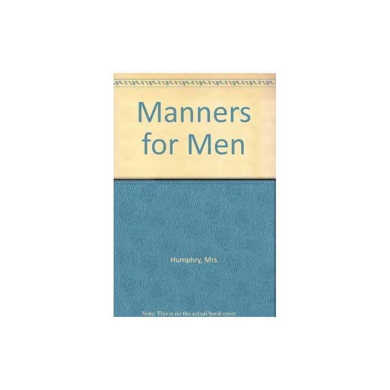 Manners for Men, Humphry, Mrs.