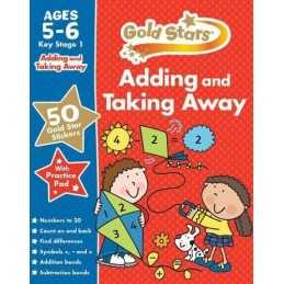 Gold Stars Adding and Taking Away KS1 5-6 (Gold Stars Ks1 Workb... by Gold Stars