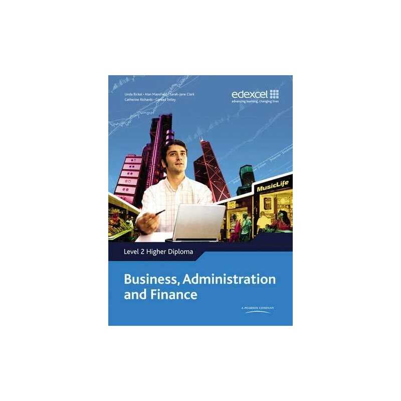 Edexcel Level 2 Higher Diploma in Business Administratio... by Edexcel Paperback