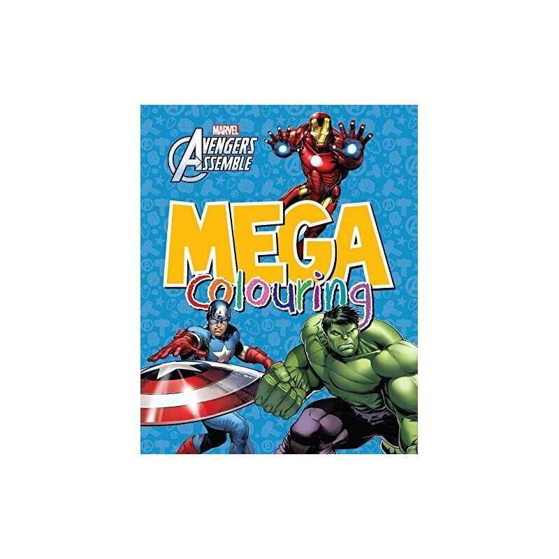 Marvel Avengers Assemble Mega Colouring by Parragon Book