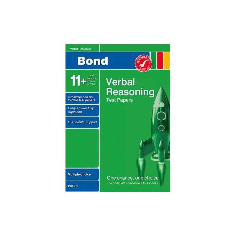 Bond 11+ Test Papers in Verbal Reasoni..., Frances Down