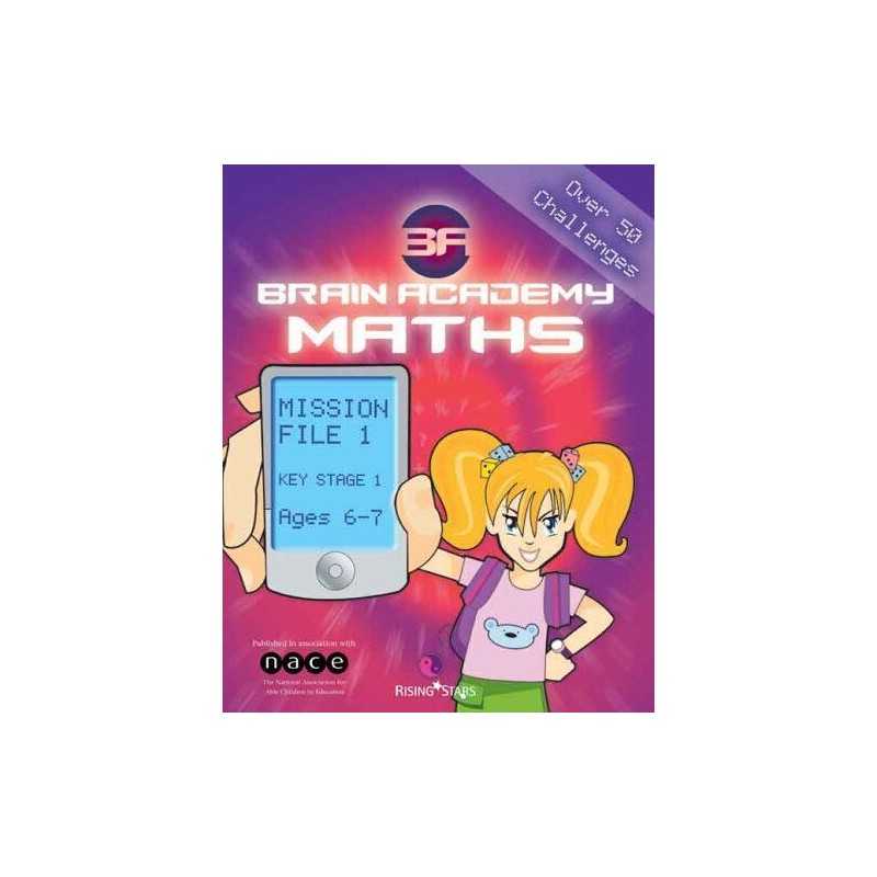 Brain Academy Maths Mission File 1 (Ages 6-7) by Haggis, Charlotte Paperback The
