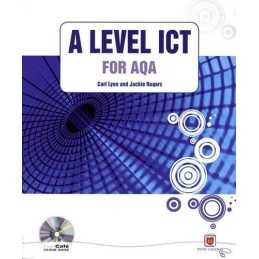 A Level ICT for AQA with CD-ROM by Carl Lyon Mixed media product Book