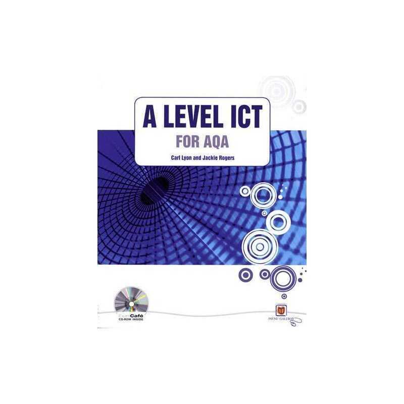 A Level ICT for AQA with CD-ROM by Carl Lyon Mixed media product Book