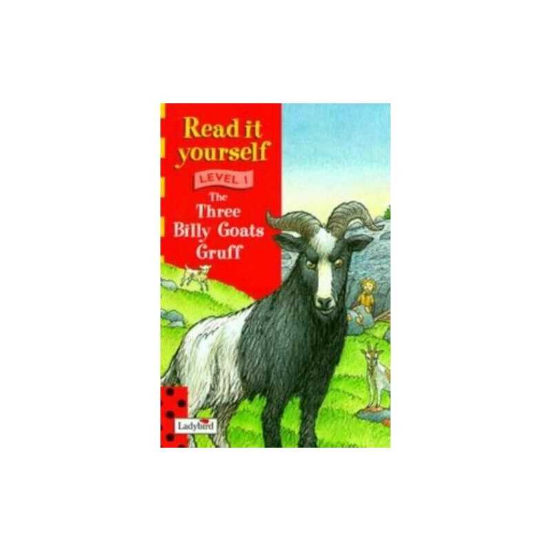 Level One: Three Billy Goats Gruff (New Read It Yourself) Hardback Book The