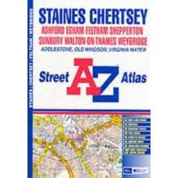 A-Z Staines Atlas (A-Z Street Maps & Atlase... by Geographers A-Z Map Paperback