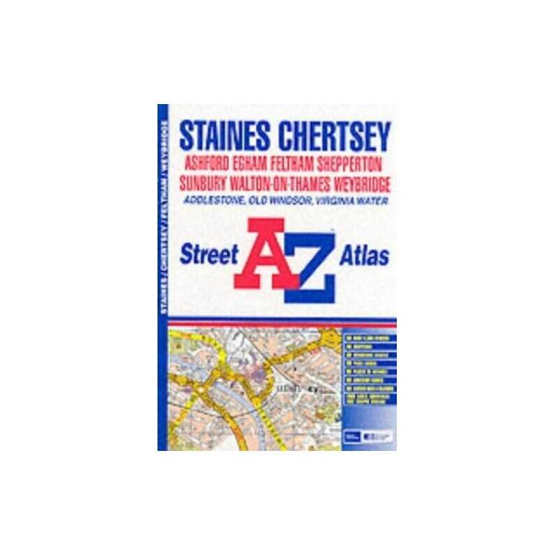 A-Z Staines Atlas (A-Z Street Maps & Atlase... by Geographers A-Z Map Paperback